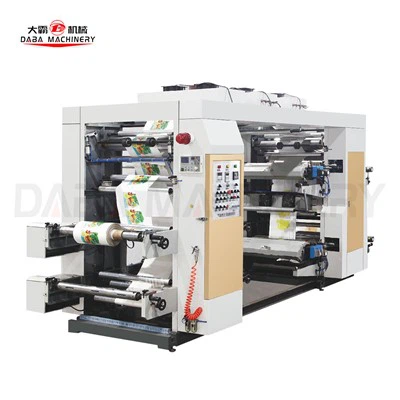 4色ストレートギアフレキソ印刷機