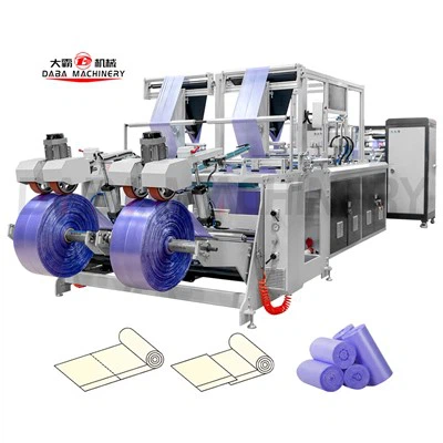 高速ダブルラインゴミ袋製造機